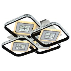 Люстра светодиодная Sirius 8106/4 WT 146W LED с пультом+диммер