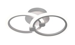 Люстра светодиодная Sirius 0906/2 WT 56W LED с пультом+диммер