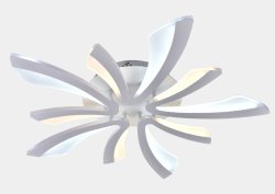 Люстра светодиодная Sirius 1406/5 WT 49W LED с пультом+диммер