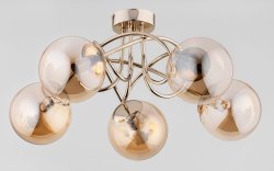 Люстра ALFA Banko Old Gold 63204