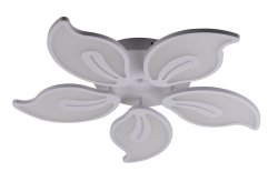 Люстра светодиодная Sirius 1806/5 WT 82W LED с пультом+диммер