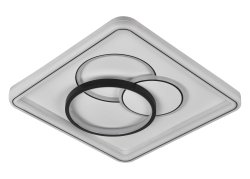 Люстра светодиодная Sirius 1105 WT+ВК 152W LED с пультом+диммер