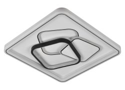 Люстра светодиодная Sirius 3105 WT+ВК 98W LED с пультом+диммер