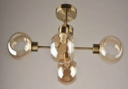 Люстра потолочная лофт Sirius S5547/4H