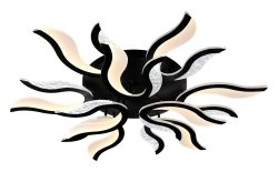 Люстра светодиодная Sirius S7506/9 BK 112W LED с пультом+диммер