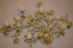 Настінний торшер флористика 5352/4 