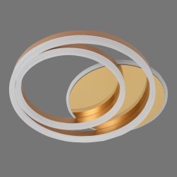 Люстра светодиодная Sirius S22158 GD 76W LED с пультом+диммер