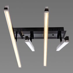Люстра світлодіодна Sirius S399/4H GRAY 40W LED з пультом