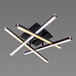 Люстра світлодіодна Sirius S599/4H GRAY 48W LED з пультом