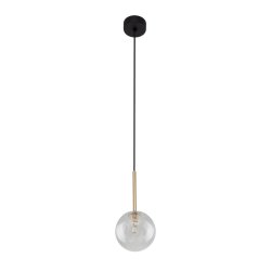 Люстра подвес TK Lighting Nilos Black/Gold 5941