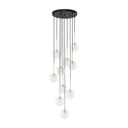 Люстра подвес TK Lighting Nilos Black/Gold 5944