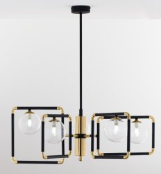 Люстра современная JUPITER IBRA 1985 IA5 CZ/MS TR