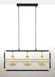 Люстра подвес JUPITER FIORI 2027 FR 3 CZ/MS BU