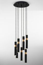 Люстра подвес JUPITER ALAS 2015 AL7 CZ/CZ/kulka ms/plafon