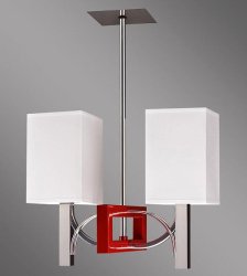 Люстра современная Kemar Riffta Red RF/2/R