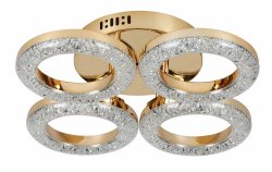 Люстра світлодіодна Sirius S3272/4H GD 64W LED з пультом+димер