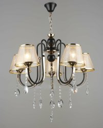 Люстра классическая с абажурами Sirius S9625/5Р