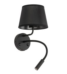 Светильник настенный (бра) TK Lighting Maja Black 10203 USB