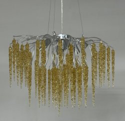 Люстра підвісна кришталева Sirius 9107/8P CR