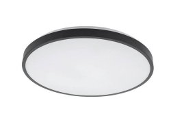 10971 Світильник Nowodvorski AGNES ROUND LED PRO BLACK 22W 3000K IP44 CN