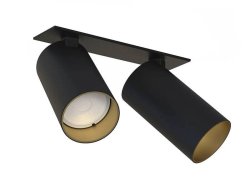 7690 Світильник Nowodvorski MONO SURFACE II BLACK/GOLD PL