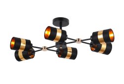 Люстра потолочная с абажурами WUNDERLICHT ОМ8310-46