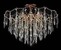 Люстра кришталева стельова Sirius ST 2015/6+2Н FG