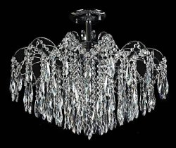 Люстра хрустальная потолочная Sirius ST 2719/8Н CR