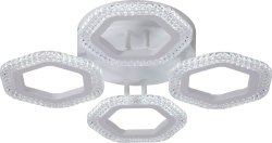 Люстра светодиодная Sirius 0948А/4 WT 48W LED с пультом+диммер