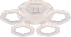 Люстра светодиодная Sirius 0948А/5 WT 60W LED с пультом+диммер