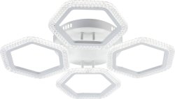 Люстра светодиодная Sirius 0948В/4 WT 80W LED с пультом+диммер