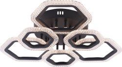 Люстра светодиодная Sirius 0948С/3+3 ВК 96W LED с пультом+диммер