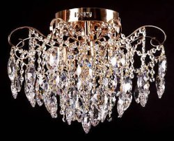 Люстра кришталева стельова Sirius ST 6261/4+4Н GD