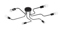 Люстра лофт Sirius LVS0320/6H BK