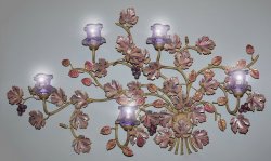 Настінний торшер флористика 5352/2 