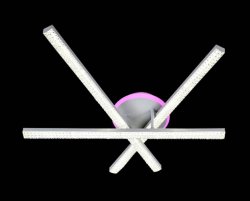 Люстра світлодіодна Sirius ST 88061/3H WT 88W LED
