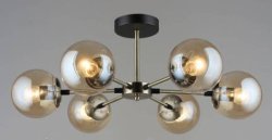 Люстра потолочная Sirius ST5906/6H АВ+ВК