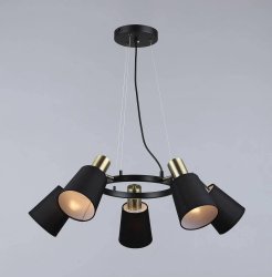 Люстра з абажурами Sirius ST 7956/5H ВК+АВ