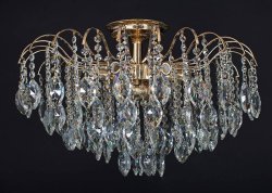 Люстра кришталева стельова Sirius ST 9722/8Н GD