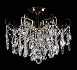 Люстра хрустальная потолочная Sirius ST 41376/8Н BR