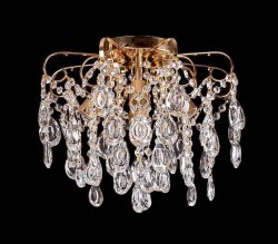 Люстра кришталева стельова Sirius ST 0457/4Н GD