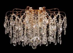 Люстра кришталева стельова Sirius ST 0457/8Н GD