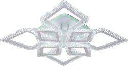 Люстра светодиодная Sirius 2948/4+4А WT 162W LED RGB с пультом