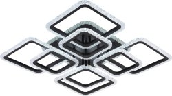 Люстра светодиодная Sirius 9988/4+4В ВК 178W LED RGB с пультом