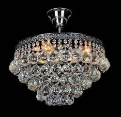 Люстра кришталева стельова Sirius ST 1788/6Н CR