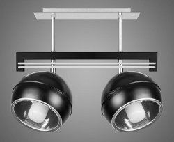 Люстра современная Kemar Quara Black SG/KU/2/BL