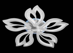 Люстра світлодіодна Sirius ST 8235/5H WT 123W LED RGB