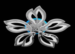 Люстра светодиодная Sirius ST 8235/5H CR 123W LED RGB