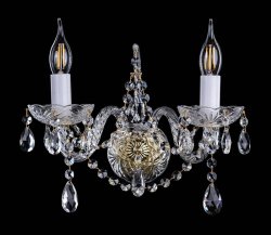 Светильник настенный(бра) Sirius SL 41111/2W GD CL