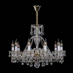 Люстра хрустальная Sirius SL 42402/10Р GD CL